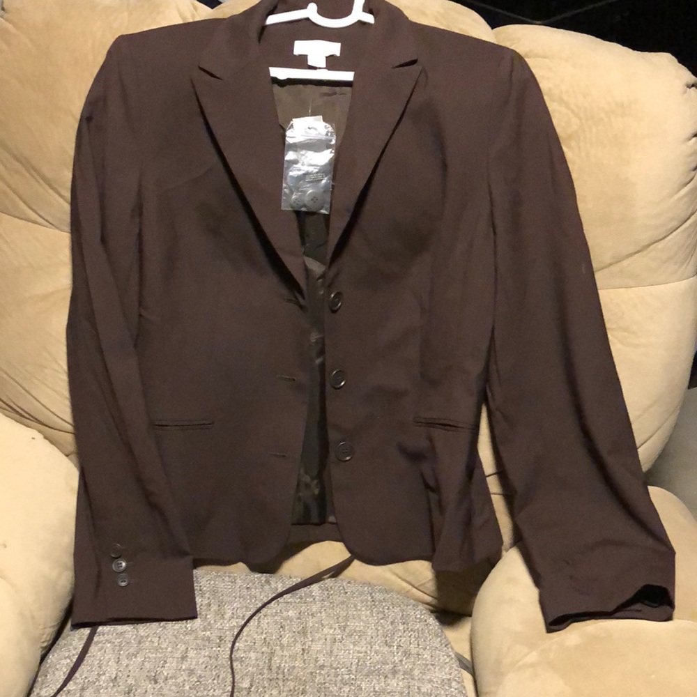 Brown blazer from Loft